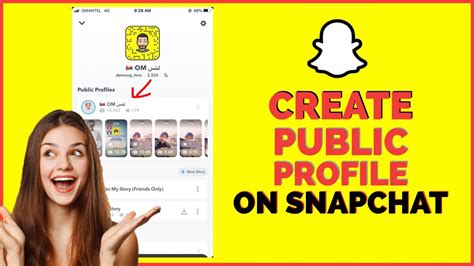 öffentliches profil snapchat|How to Make a Public Profile on Snapchat (2024)